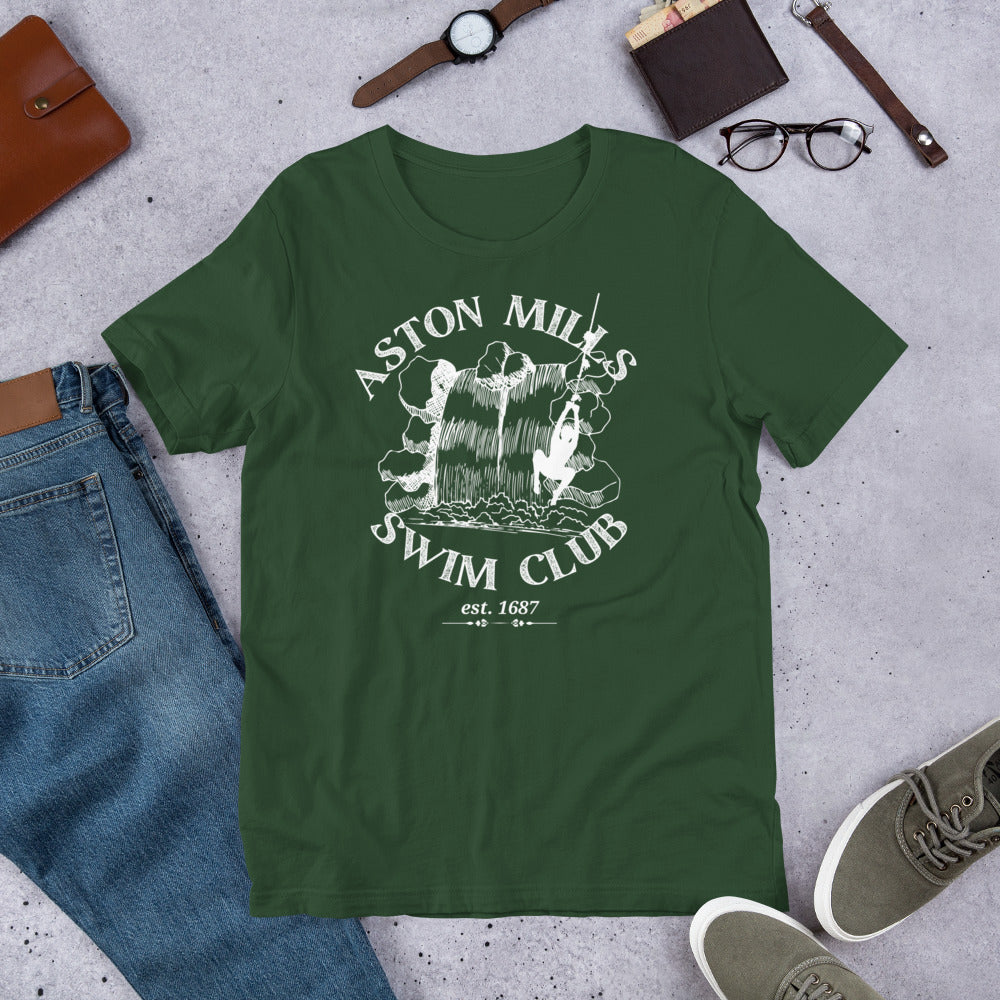 Aston Pride - Aston Mills Swim Club Shirt - The Falls - Llewellyn Mill Dam