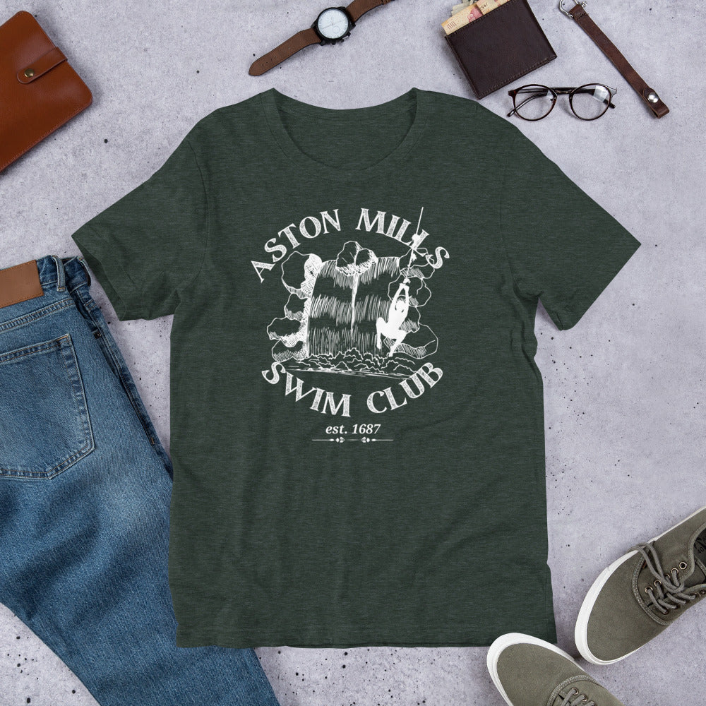 Aston Pride - Aston Mills Swim Club Shirt - The Falls - Llewellyn Mill Dam