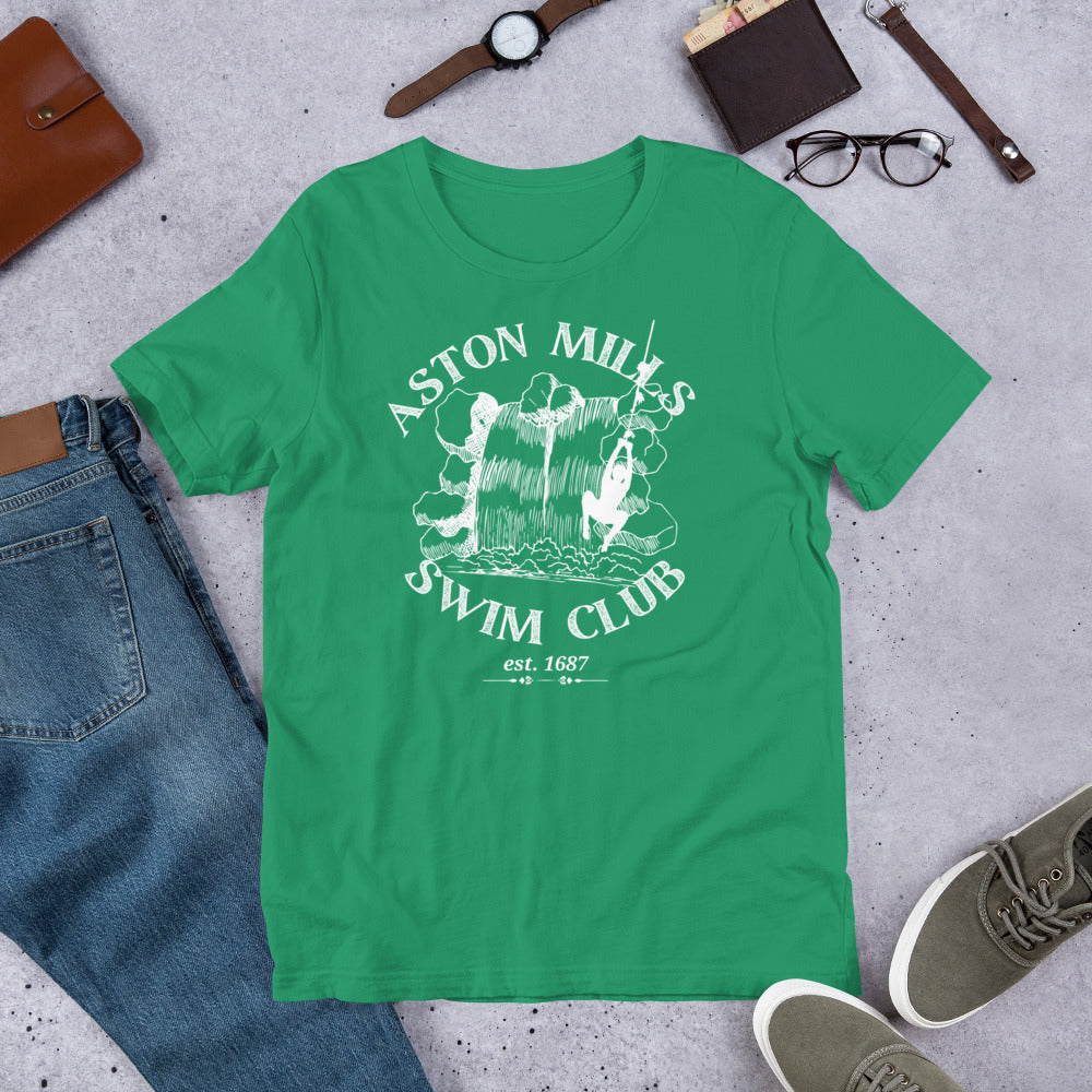 Aston Pride - Aston Mills Swim Club Shirt - The Falls - Llewellyn Mill Dam