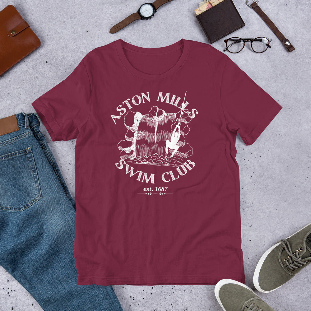 Aston Pride - Aston Mills Swim Club Shirt - The Falls - Llewellyn Mill Dam