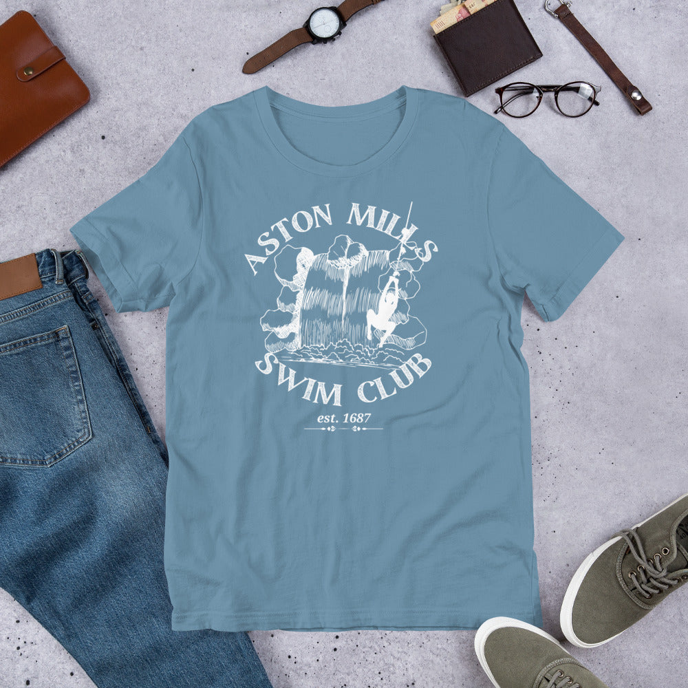 Aston Pride - Aston Mills Swim Club Shirt - The Falls - Llewellyn Mill Dam